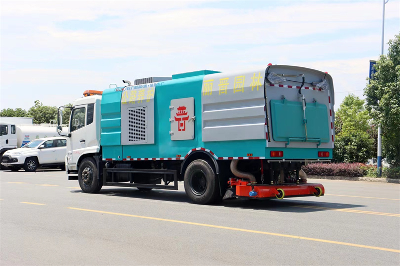 國六吸塵車-東風(fēng)天錦道路吸塵車-程力清掃車生產(chǎn)廠家