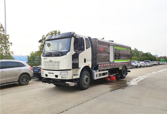 解放洗掃車-解放洗掃車廠家-解放洗掃車價(jià)格-湖北程力